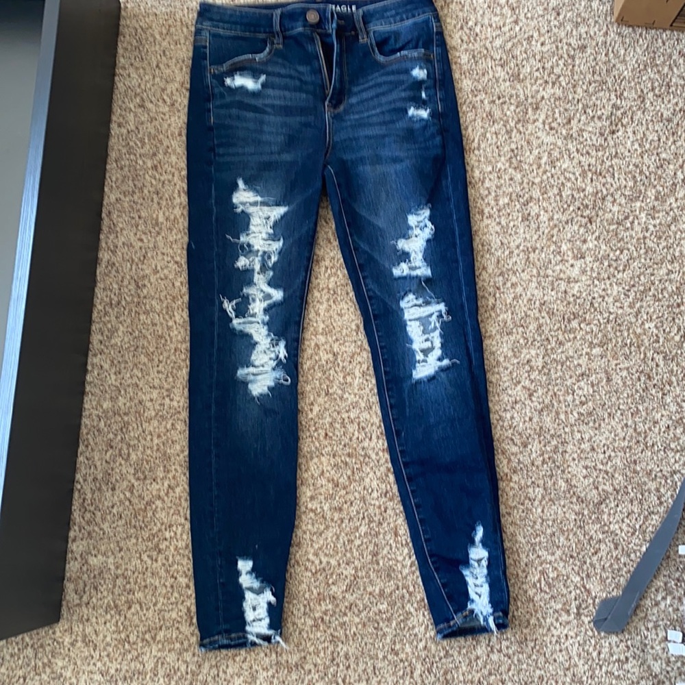 American eagle next level stretch skinny jeans